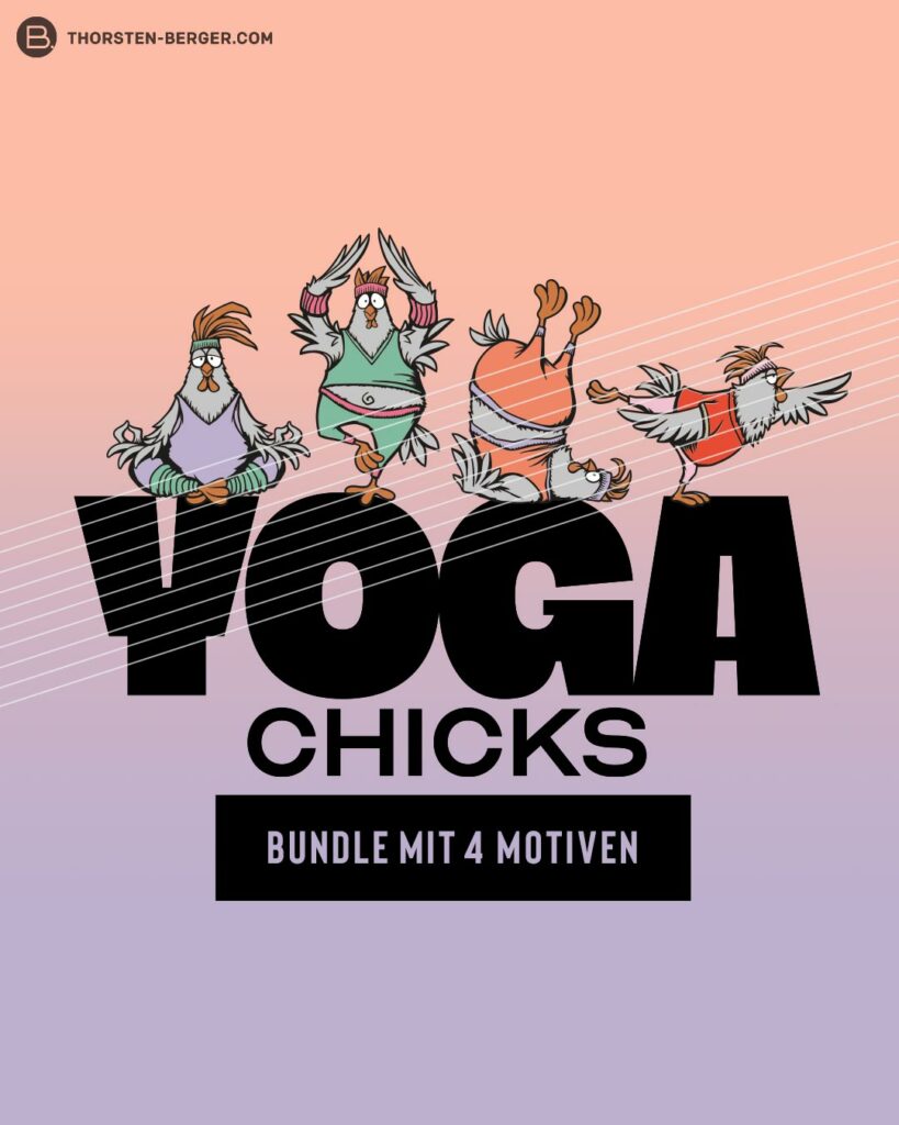 BAMPED_Plotterbundle_Yoga_Chicks_Thorsten_Berger