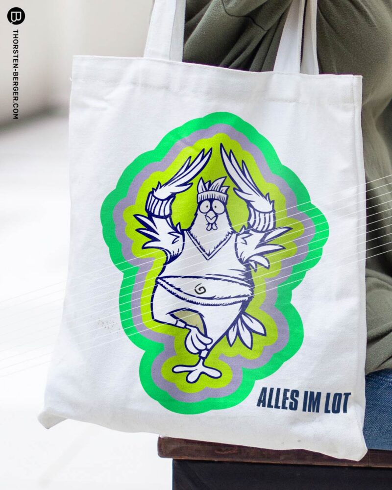 Plotterdatei Yoga Chicks by Thorsten Berger