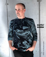 BIO-Jersey "Flurry" | Black Dark Moss – Bild 2