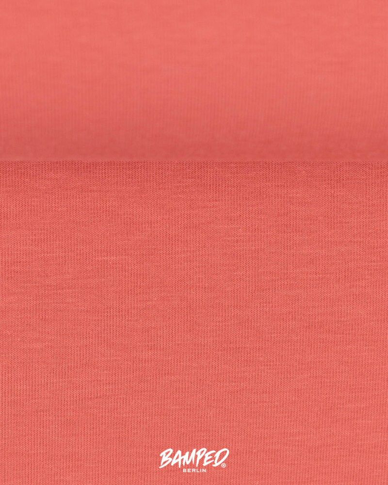 Jersey Baumwolle "Vanessa" | Lachs – Bild 2