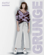 BAMPED® Albstoffe Bio Jacquard Grunge by Thorsten Berger