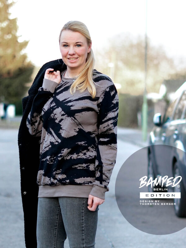 BAMPED® Albstoffe Bio Jacquard Grunge by Thorsten Berger