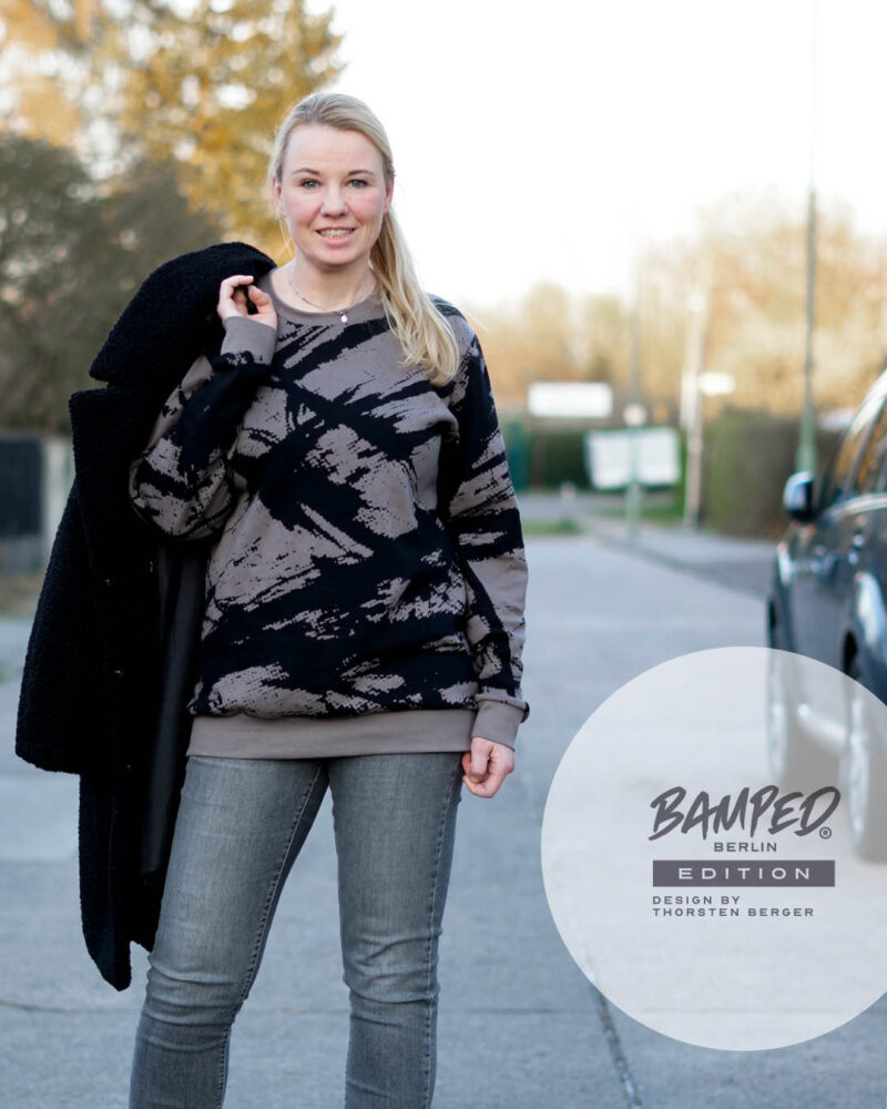 BAMPED® Albstoffe Bio Jacquard Grunge by Thorsten Berger