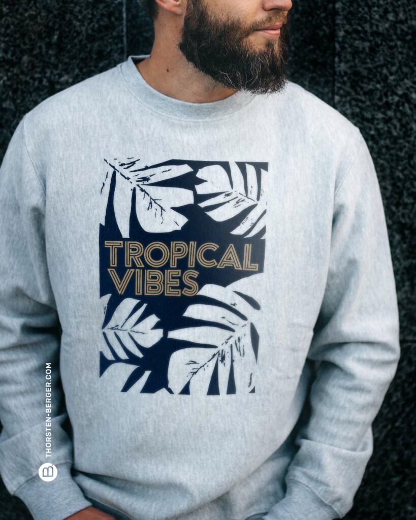 BAMPED PÜlotterdatei "Tropical Vibes" by Thorsten Berger