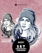 BAMPED Digistamps + Digipaper Set by Thorsten Berger