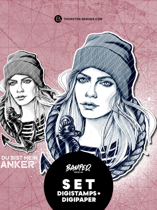 BAMPED Digistamps + Digipaper Set by Thorsten Berger