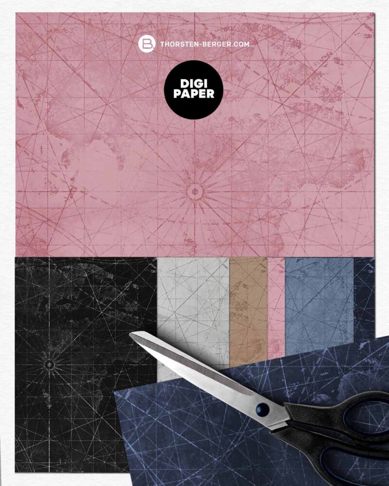 BAMPED Digistamps + Digipaper Set by Thorsten Berger
