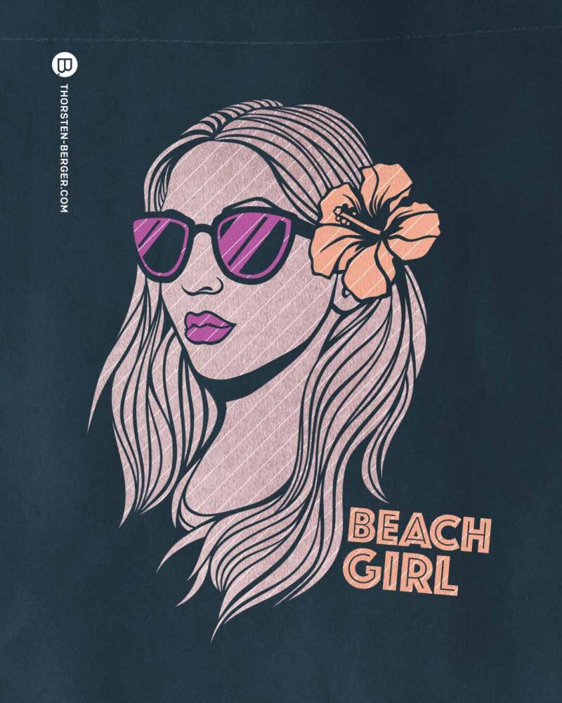 BAMPED_Plotterdatei_Beach_Girl_Thorsten_Berger_3b BAMPED Plotterdatei by Thorsten Berger