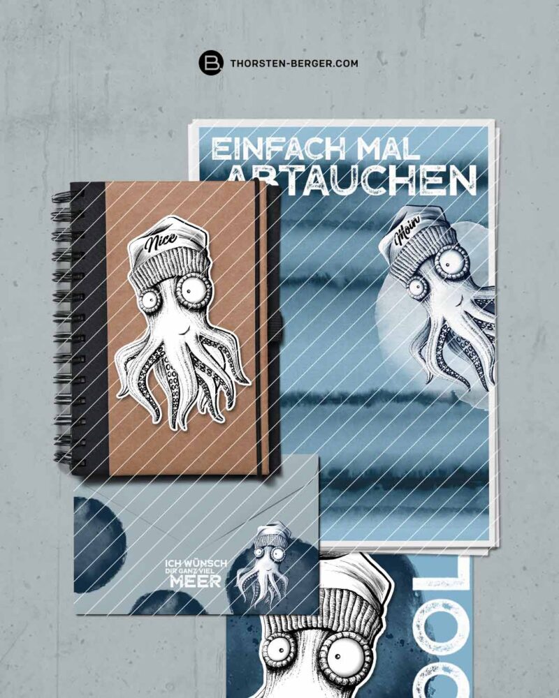 BAMPED Digistamps + Digipaper Set by Thorsten Berger