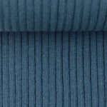 Grobstrickbündchen "Heiko" | Schlauchware | Jeansblue