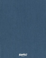 Grobstrickbündchen "Heiko" | Schlauchware | Jeansblue – Bild 3