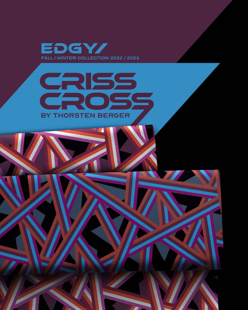 BAMPED Swafing Kollektion Edgy "Crisscross" by Thorsten Berger