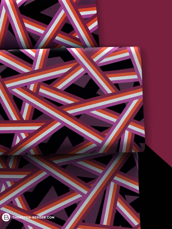 BAMPED Swafing Kollektion Edgy "Crisscross" by Thorsten Berger