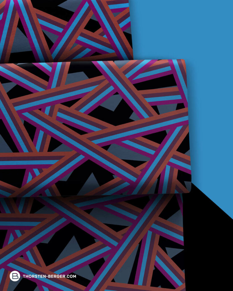 BAMPED Swafing Kollektion Edgy "Crisscross" by Thorsten Berger