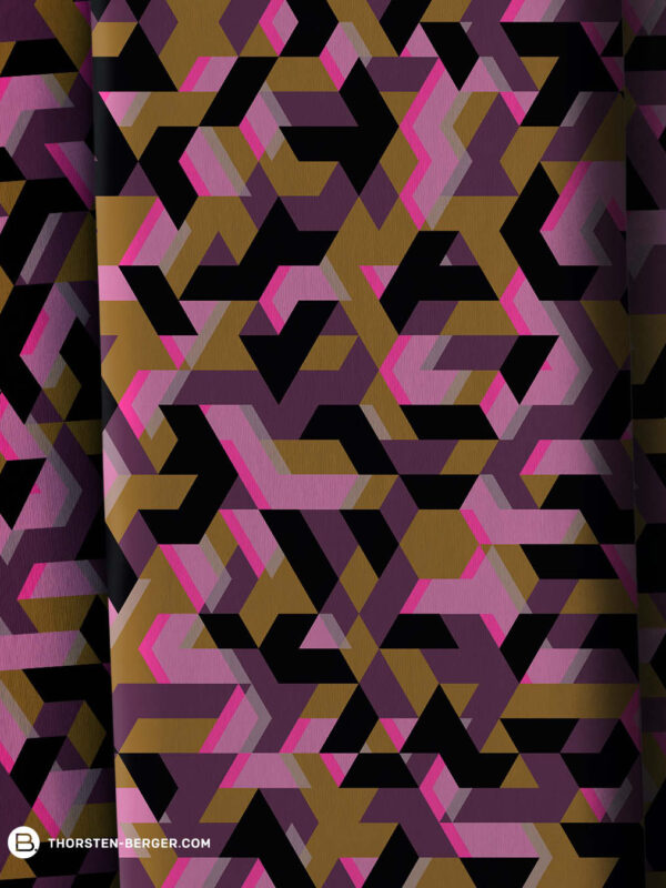 BAMPED Swafing Kollektion Edgy "Geometric Camouflage" by Thorsten Berger