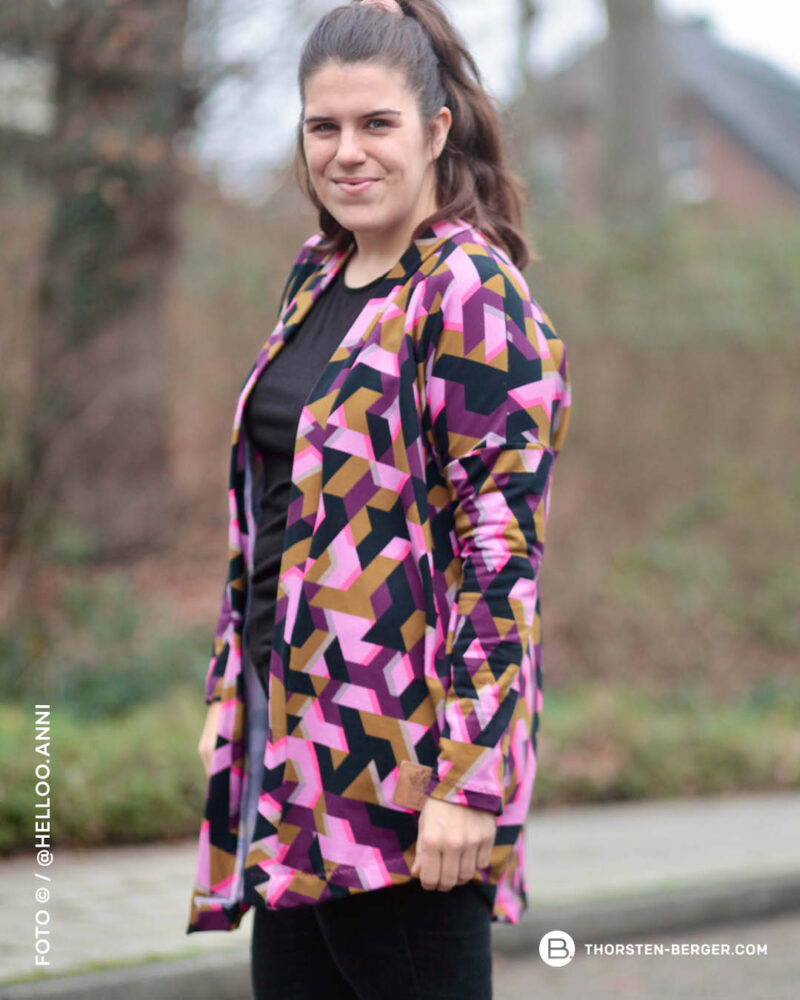 BAMPED Swafing Kollektion Edgy "Geometric Camouflage" by Thorsten Berger