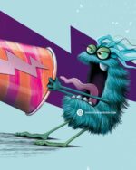 BAMPED Bilderbuch "Muddelkuddel und das Daddelding" klein & groß Verlag Steffi Freitag & Thorsten Berger