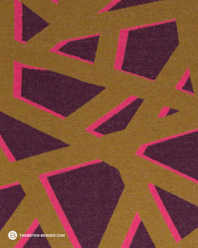 Bamped Swafing Kollektion "Edgy" Jacquard "Crisscross" by Thorsten Berger