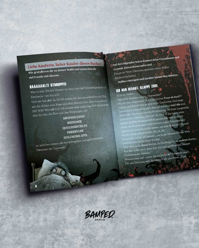 Das Freundebuch mit dem Fluch teil 2 Out Now! Jens Schumacher & Thorsten Berger, erschienen im Verlag ARS EDITION