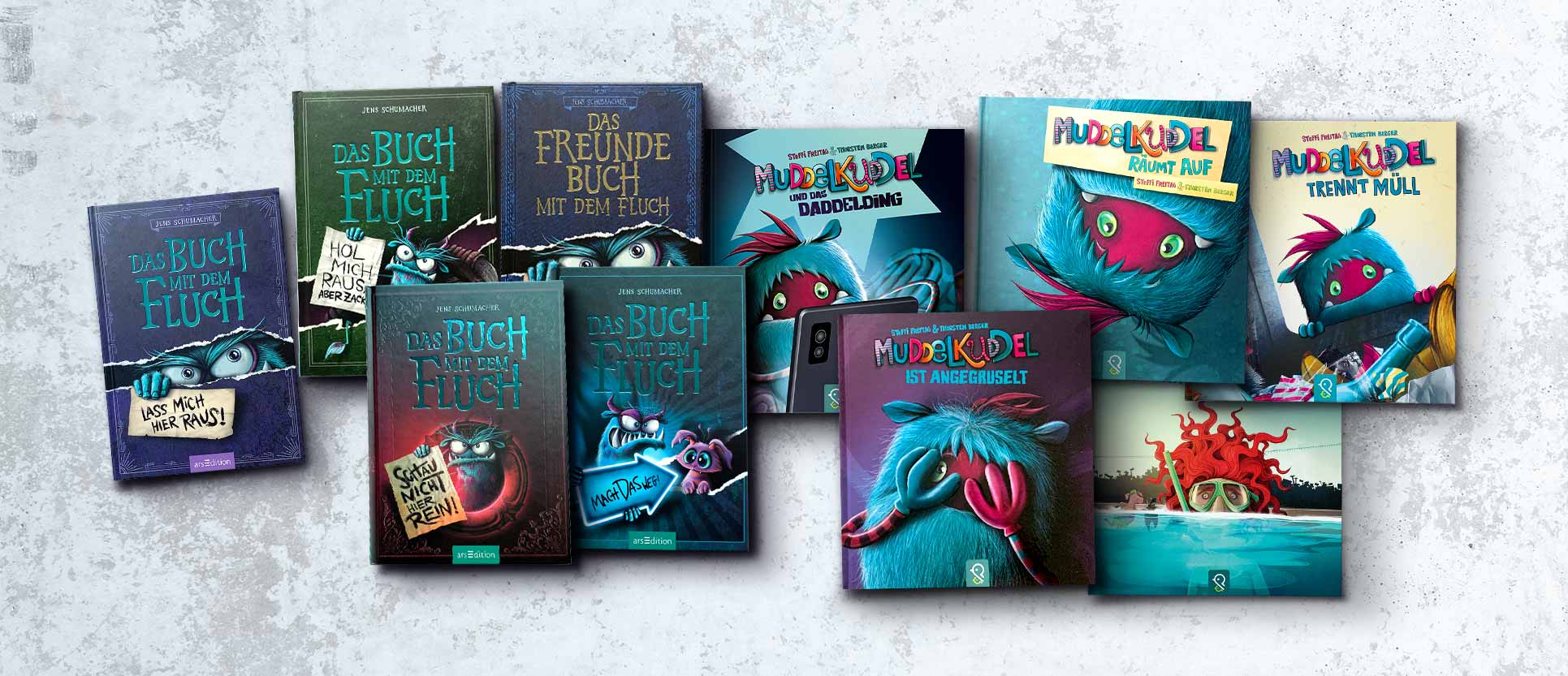 Das Buch mit dem Fluch teil 2 Out Now! Jens Schumacher & Thorsten Berger, erschienen im Verlag ARS EDITION