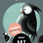 Digistamps + Digipaper "Mats der Spatz"