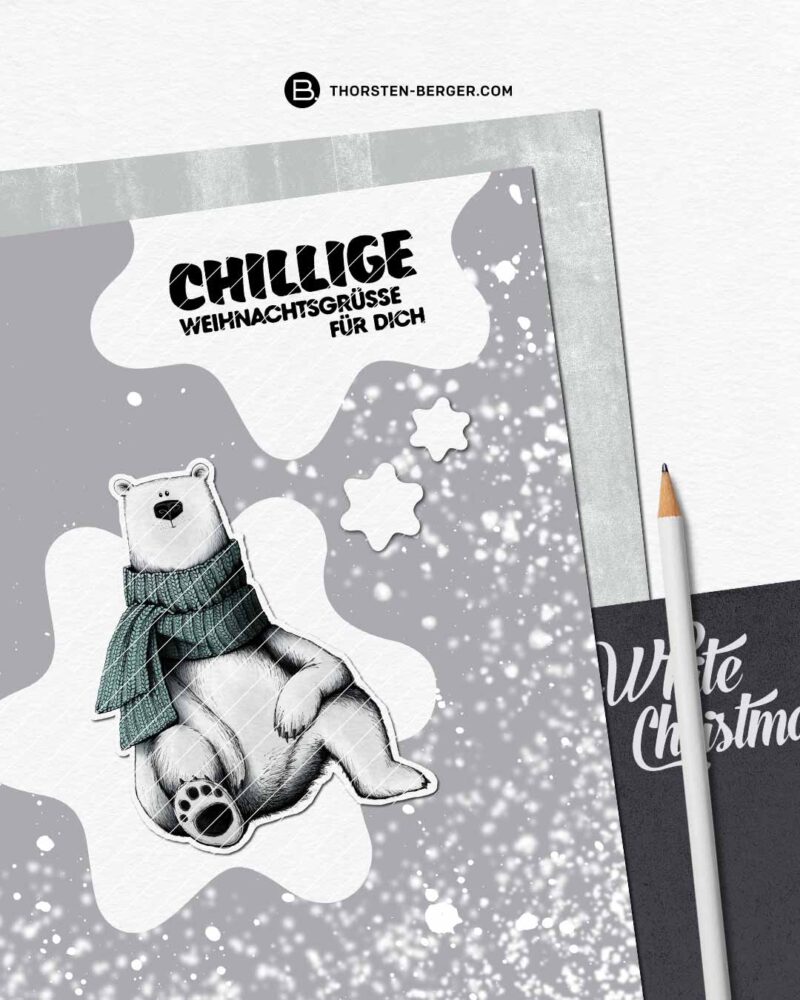 DIGISTAMPS + DIGIPAPER "Eisbär Neo" – Bild 6