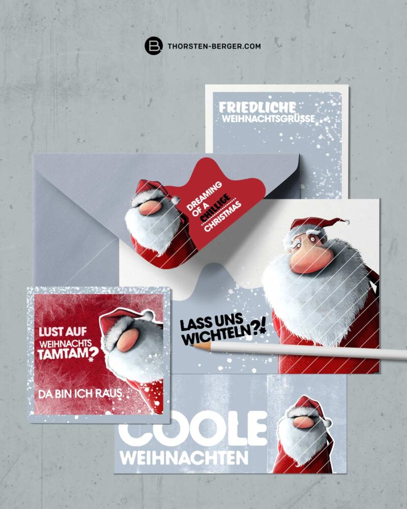 DIGISTAMPS + DIGIPAPER "SANTA CLAUS" – Bild 6