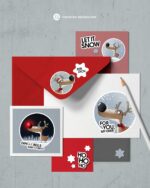 EASY DIGISET "Rentier Rudi" | Vorgestaltete Motive/Motivbögen – Bild 4