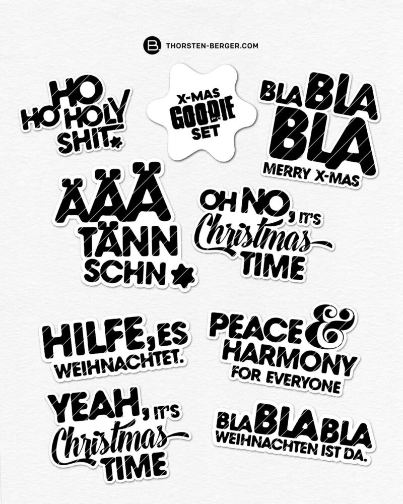 BAMPED_Statements_Goodie_Set EASY DIGISET "Rentier Rudi" | Vorgestaltete Motive/Motivbögen – Bild 3