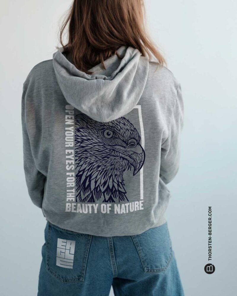 Plotterdatei "EAGLE EYE" | Größe DIN A4 – Bild 4