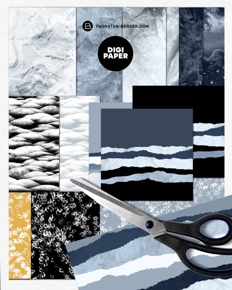 DIGISTAMPS + DIGIPAPER "Pinguinis KEEP COOL" – Bild 3