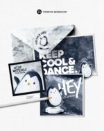 DIGISTAMPS + DIGIPAPER "Pinguinis KEEP COOL" – Bild 5