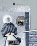 DIGISTAMPS + DIGIPAPER "Winter Pinguin" – Bild 5