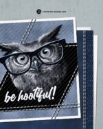 DIGISTAMPS + DIGIPAPER "BeHootiful" – Bild 4