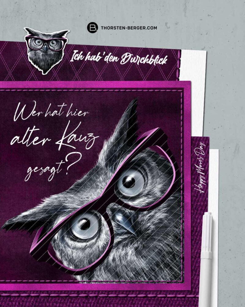 DIGISTAMPS + DIGIPAPER "BeHootiful" – Bild 6