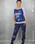 Panel "SUMMER VIBES" | Jersey Baumwolle | Blau, Türkis – Bild 6