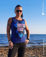 Panel "SUMMER VIBES" | Jersey Baumwolle | Blau, Türkis – Bild 10