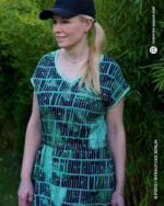 Allover SUMMER VIBES "Type" | Jersey | Grün – Bild 4