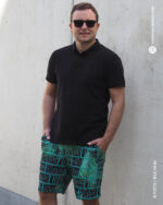 Allover SUMMER VIBES "Type" | Jersey | Grün – Bild 5