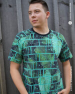 Allover SUMMER VIBES "Type" | Jersey | Grün – Bild 2