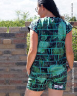 Allover SUMMER VIBES "Type" | Jersey | Grün – Bild 7