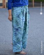 Allover "Palm Rush" | Webware | Blautöne, Türkis – Bild 8