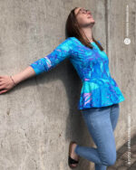 Allover WILDLIFE "Holografic" | Jersey | Bunt – Bild 10