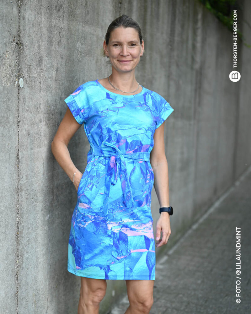 Allover WILDLIFE "Holografic" | Jersey | Bunt – Bild 5