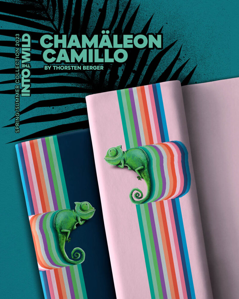BAMPED_SWAFING_Into_The_Wild_by_Thorsten_Berger_294 Panel "CHAMÄLEON CAMILLO" | Modal French Terry | Rosé – Bild 4