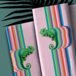 Panel "CHAMÄLEON CAMILLO" | Modal French Terry | Rosé