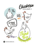 Plotterbundle "CHICKERIA VOL2" | 4-er SET – Bild 2