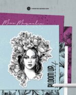 Digistamps + Digipaper "MISS MAGNOLIA" – Bild 4