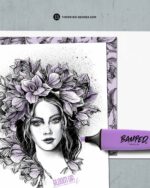 Digistamps + Digipaper "MISS MAGNOLIA" – Bild 8