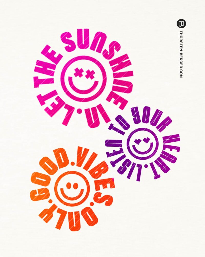 Plotterdatei "SUNNY DAY" – Bild 1